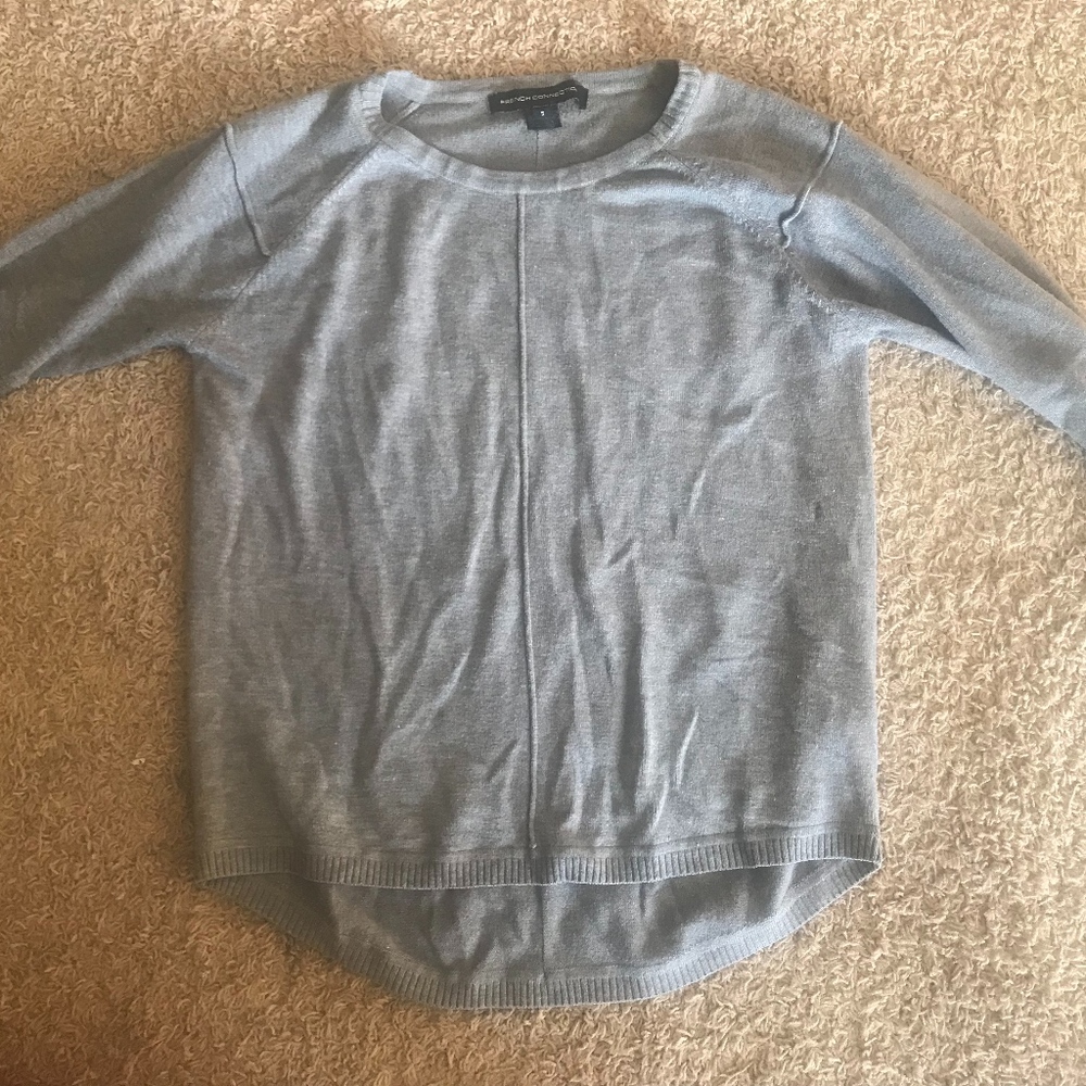 Grey French connection sweater